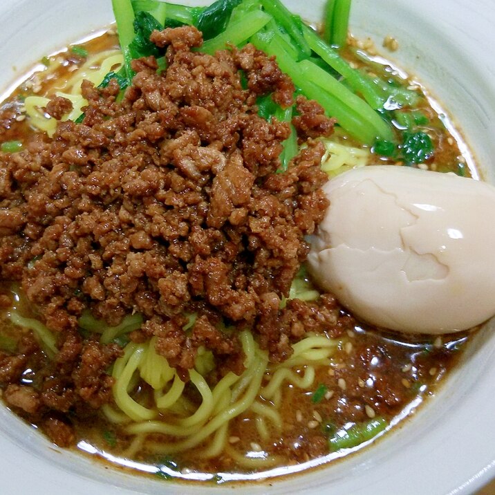 【豚挽き肉】ガッツリ肉みその担々麺